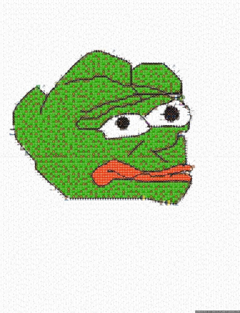 Pepe by Pepe | 🖼絵文字モザイク🎉