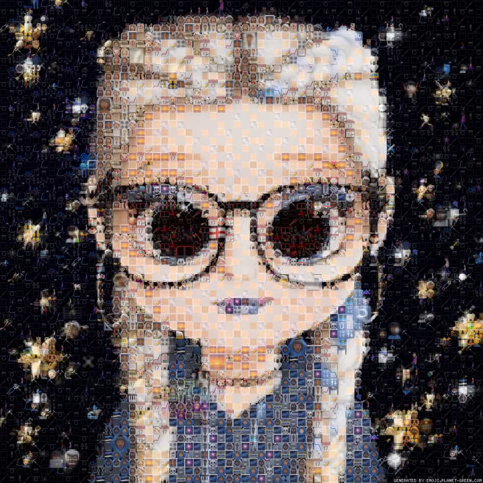 Dollify Mosaic by Antonella pro Chan 🌺 | 🖼絵文字モザイク🎉