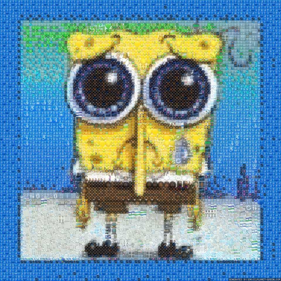 🧽 by BANANA | 🖼Emoji Mosaic🎉