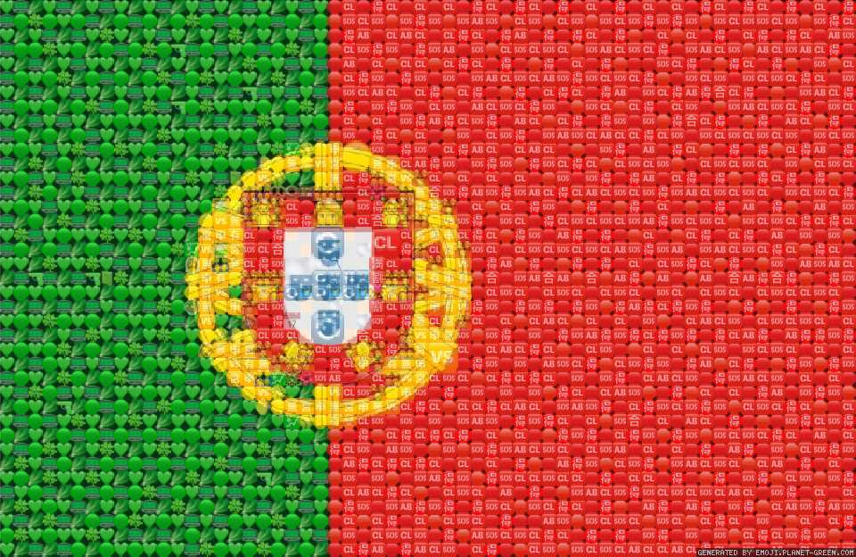 Vamos Portugal by Portugal | 🖼Emoji Mosaic🎉