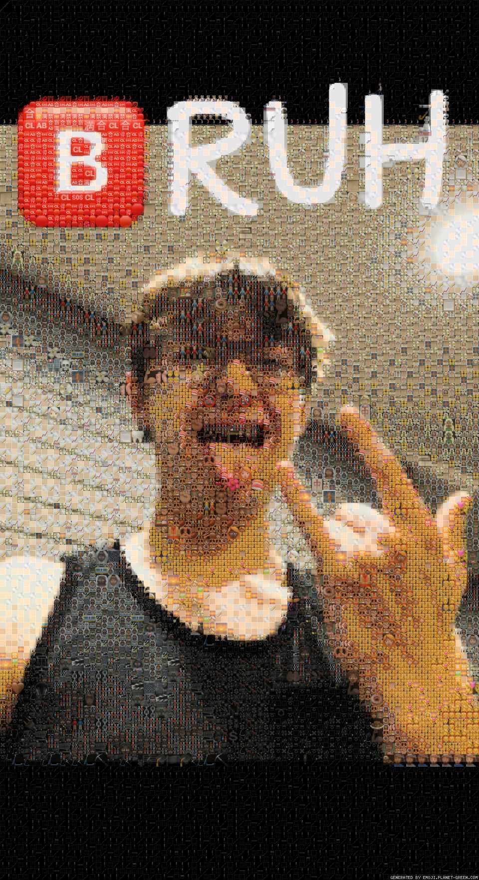 😎 by Bruh | 🖼Emoji Mosaic🎉