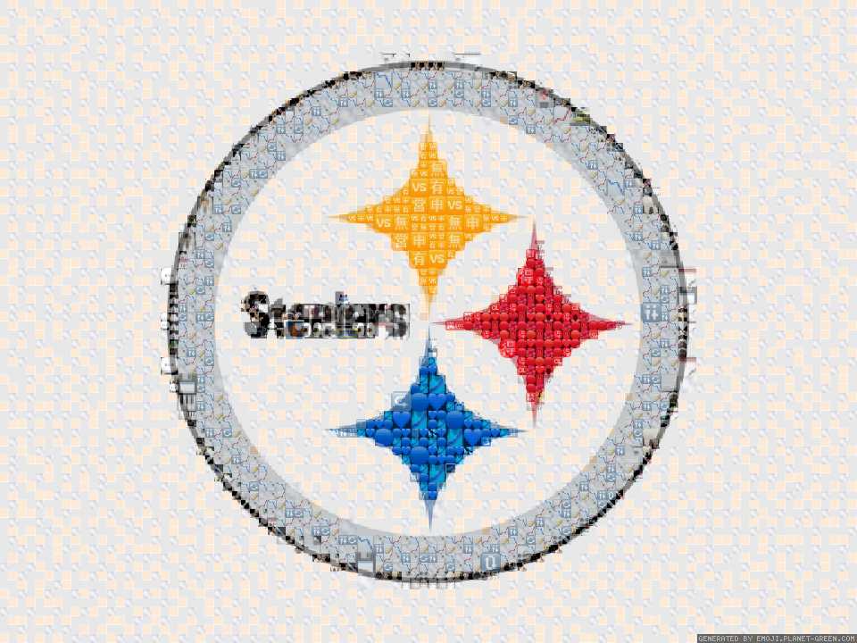 Steelers by (no name) | 🖼Emoji Mosaic🎉