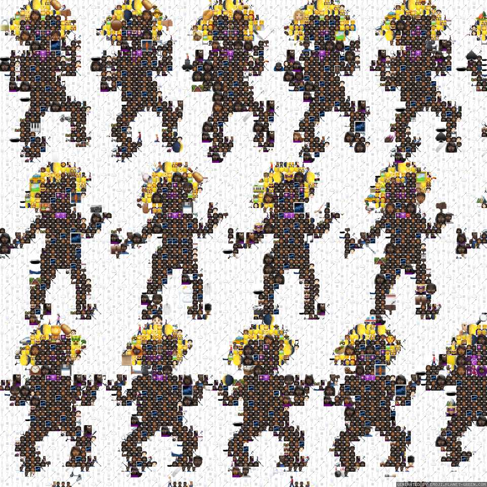 MONSTER by Van Kov | 🖼Emoji Mosaic🎉