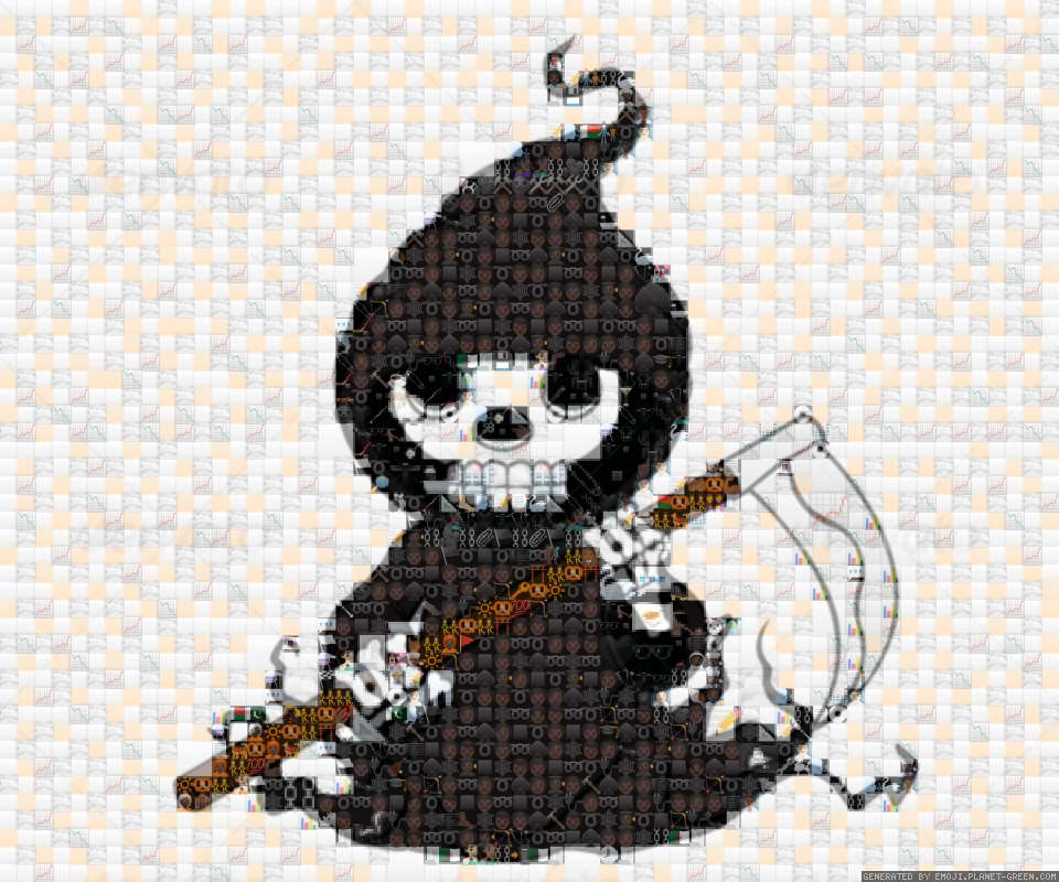 Reaper by Nyck | 🖼Emoji Mosaic🎉