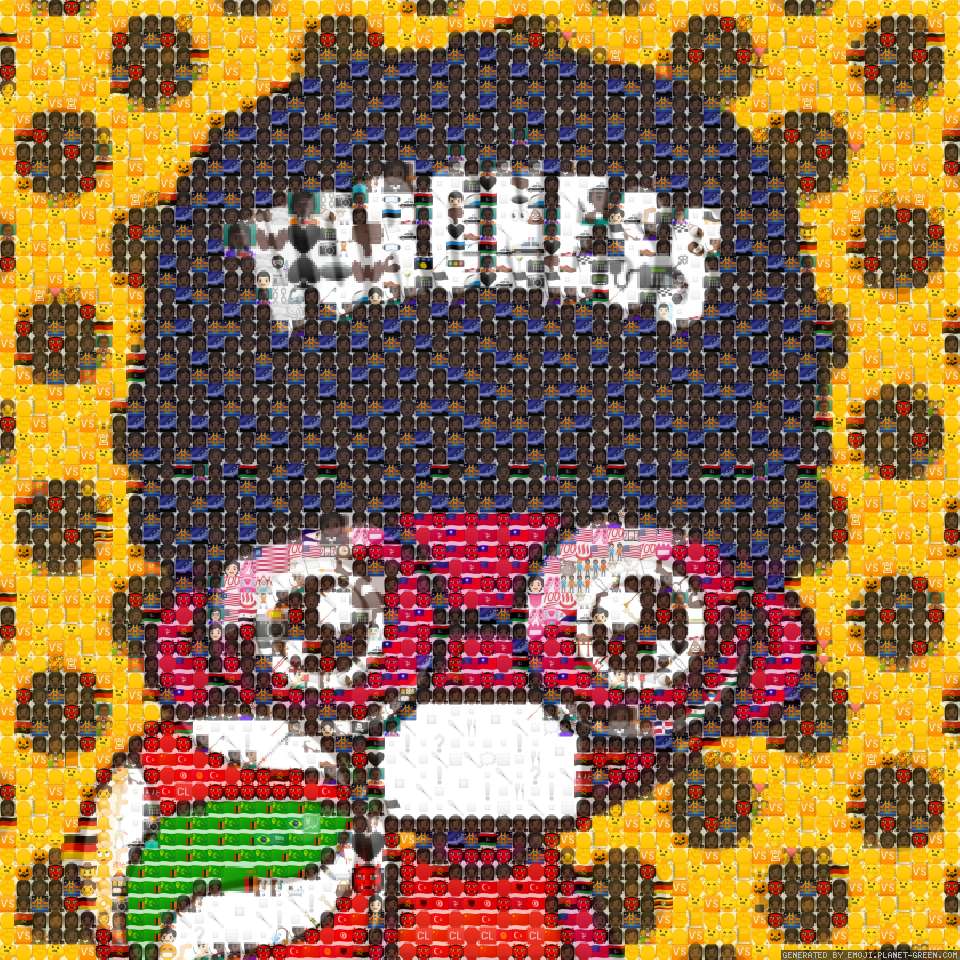 Rchhhb by Arhen0210 | 🖼Emoji Mosaic🎉
