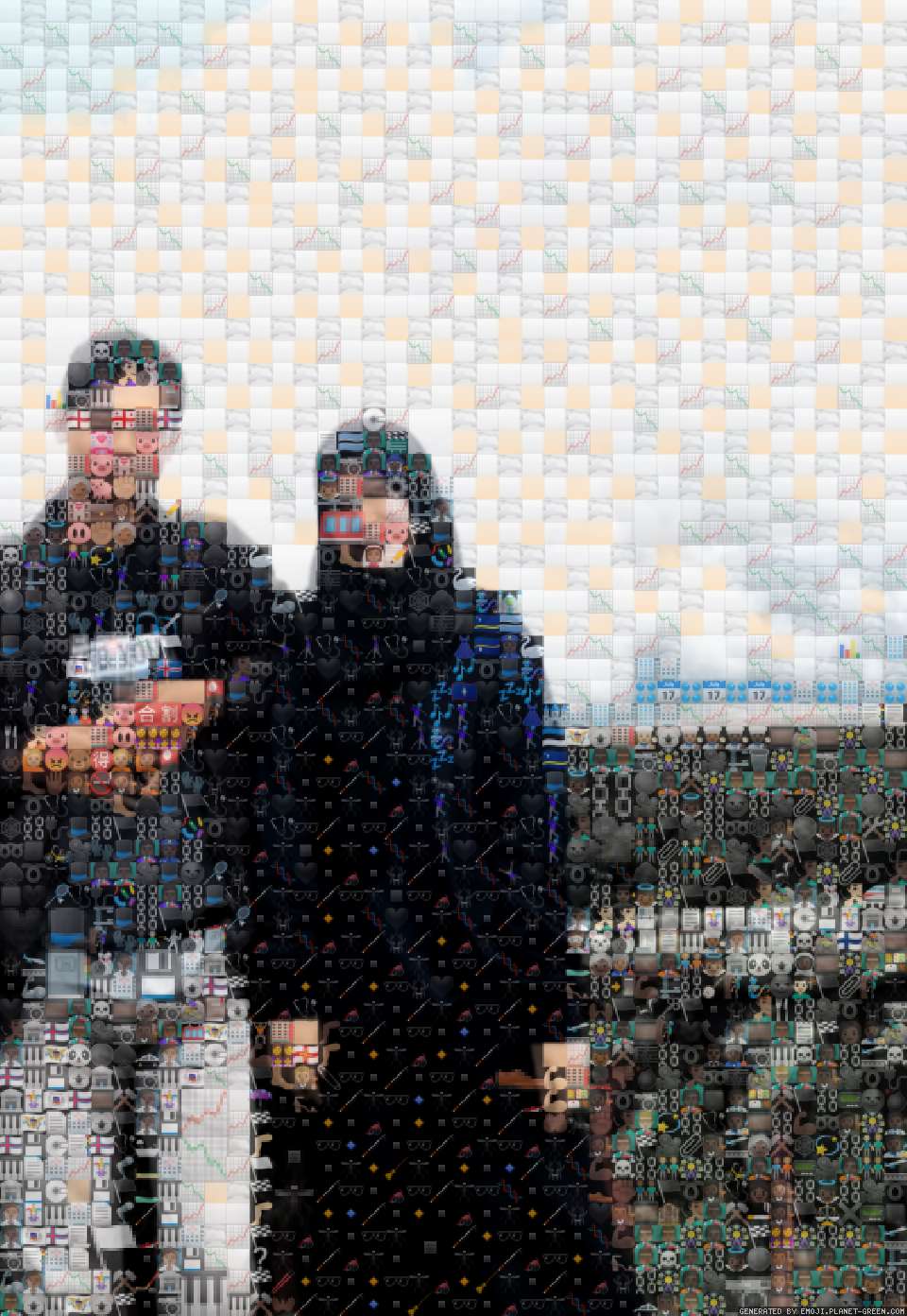 M by (No Name) | 🖼Emoji Mosaic🎉