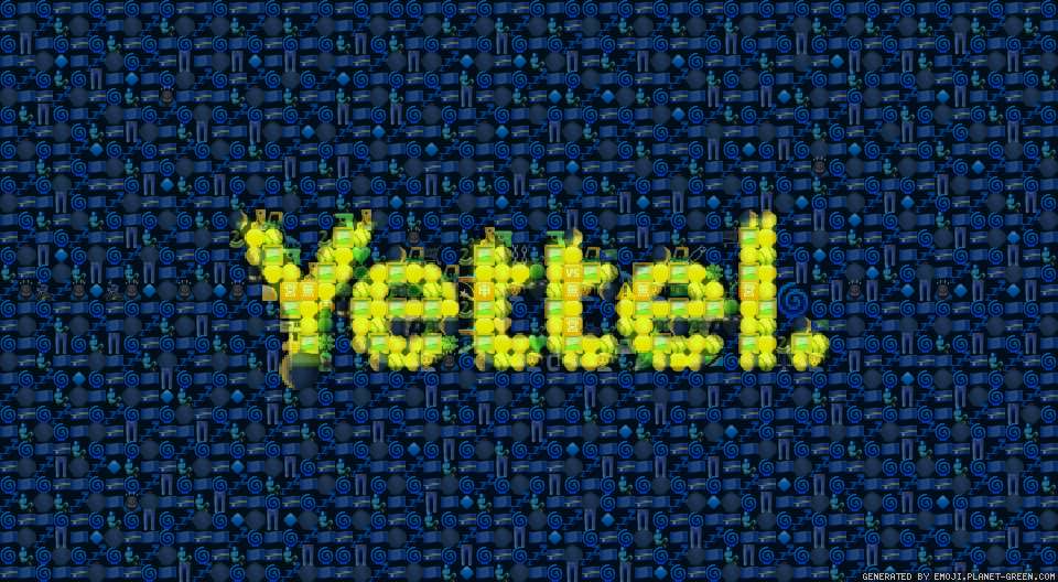 Yettel by Tamas | 🖼Emoji Mosaic🎉