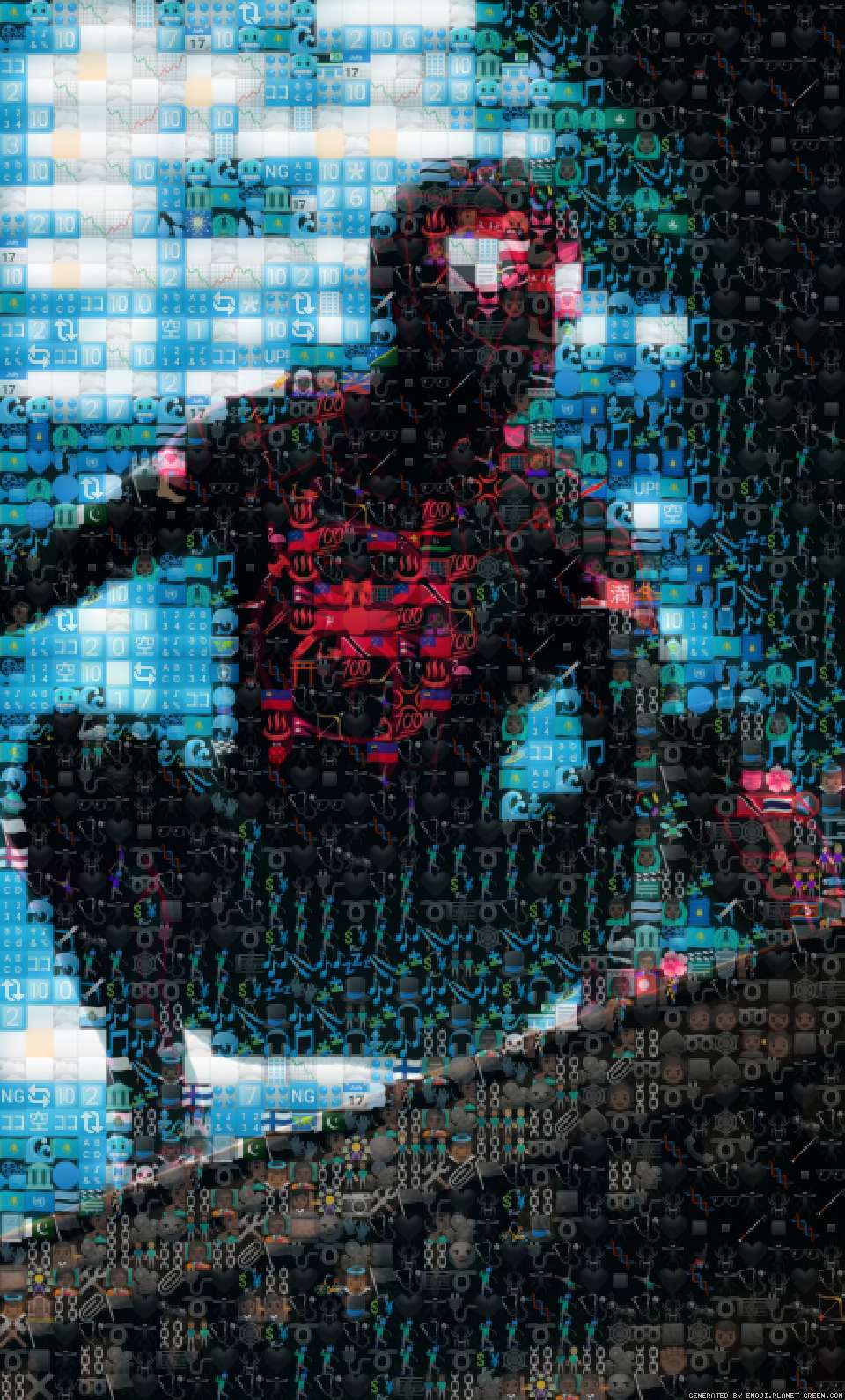 Spidey 2.0 by v控制 | 🖼Emoji Mosaic🎉