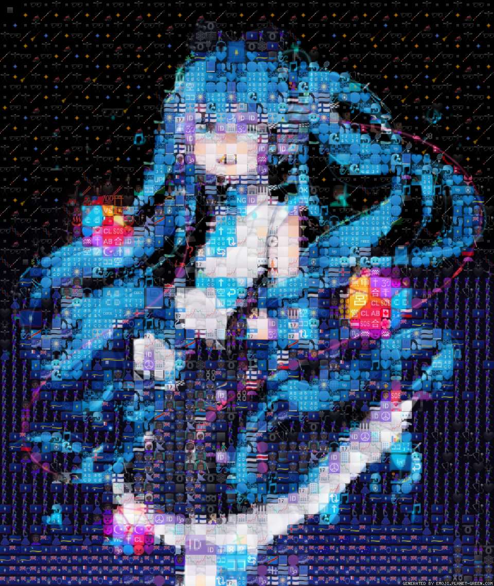 meekoo by bananasushi | 🖼Emoji Mosaic🎉