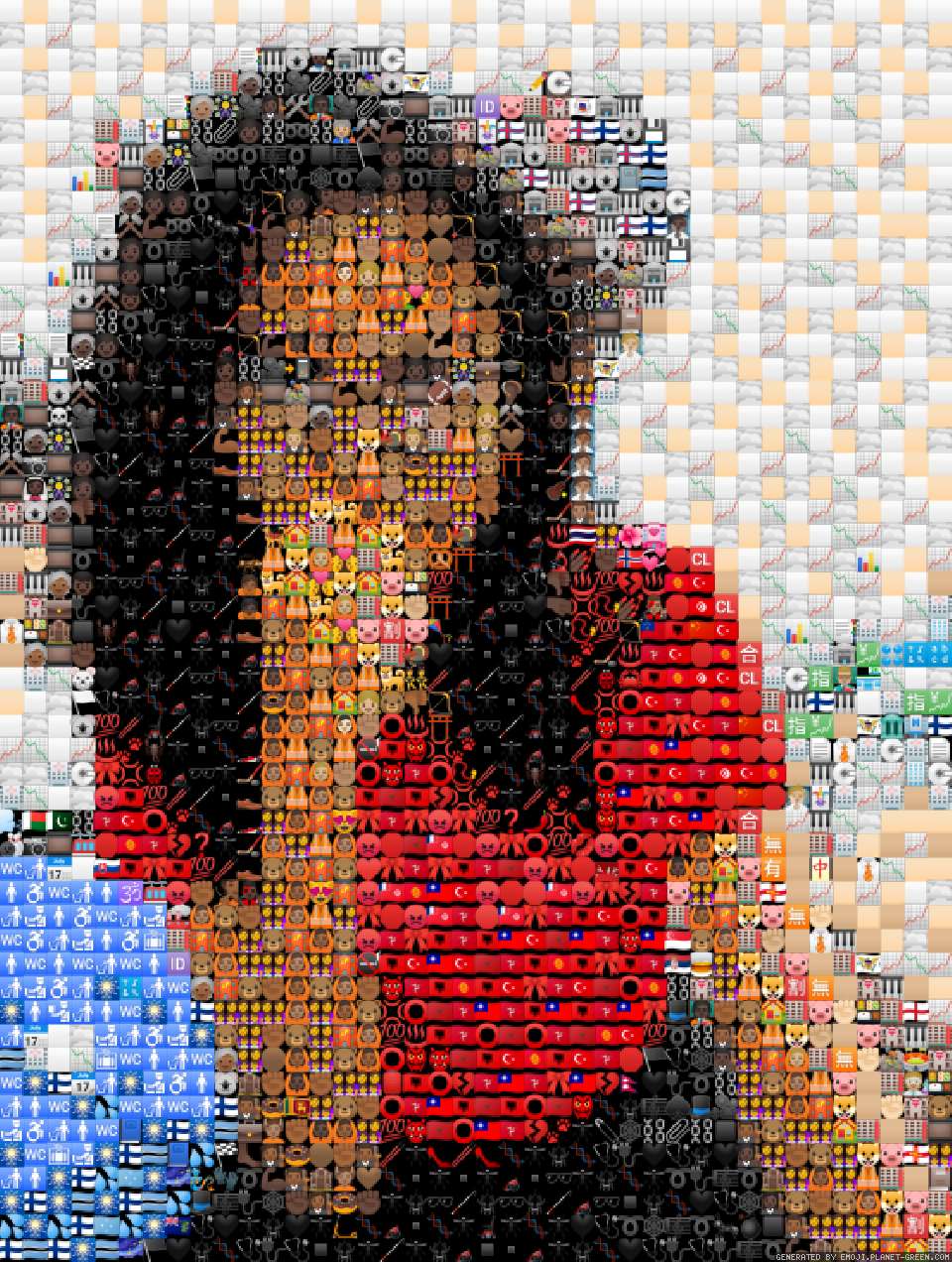 Red by Max | 🖼Emoji Mosaic🎉