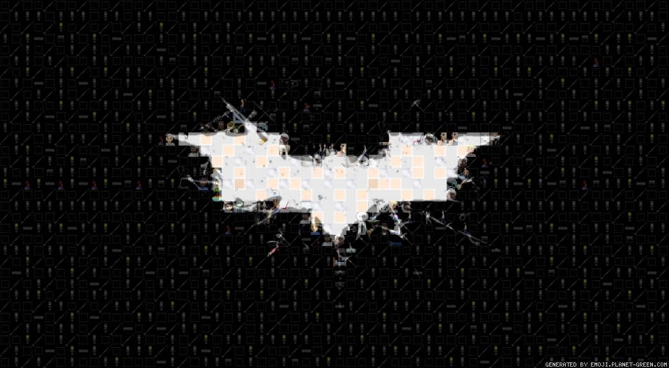 Batman by Batman | 🖼Emoji Mosaic🎉