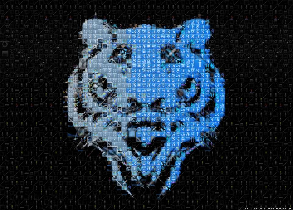 Tigero by Bat | 🖼Emoji Mosaic🎉