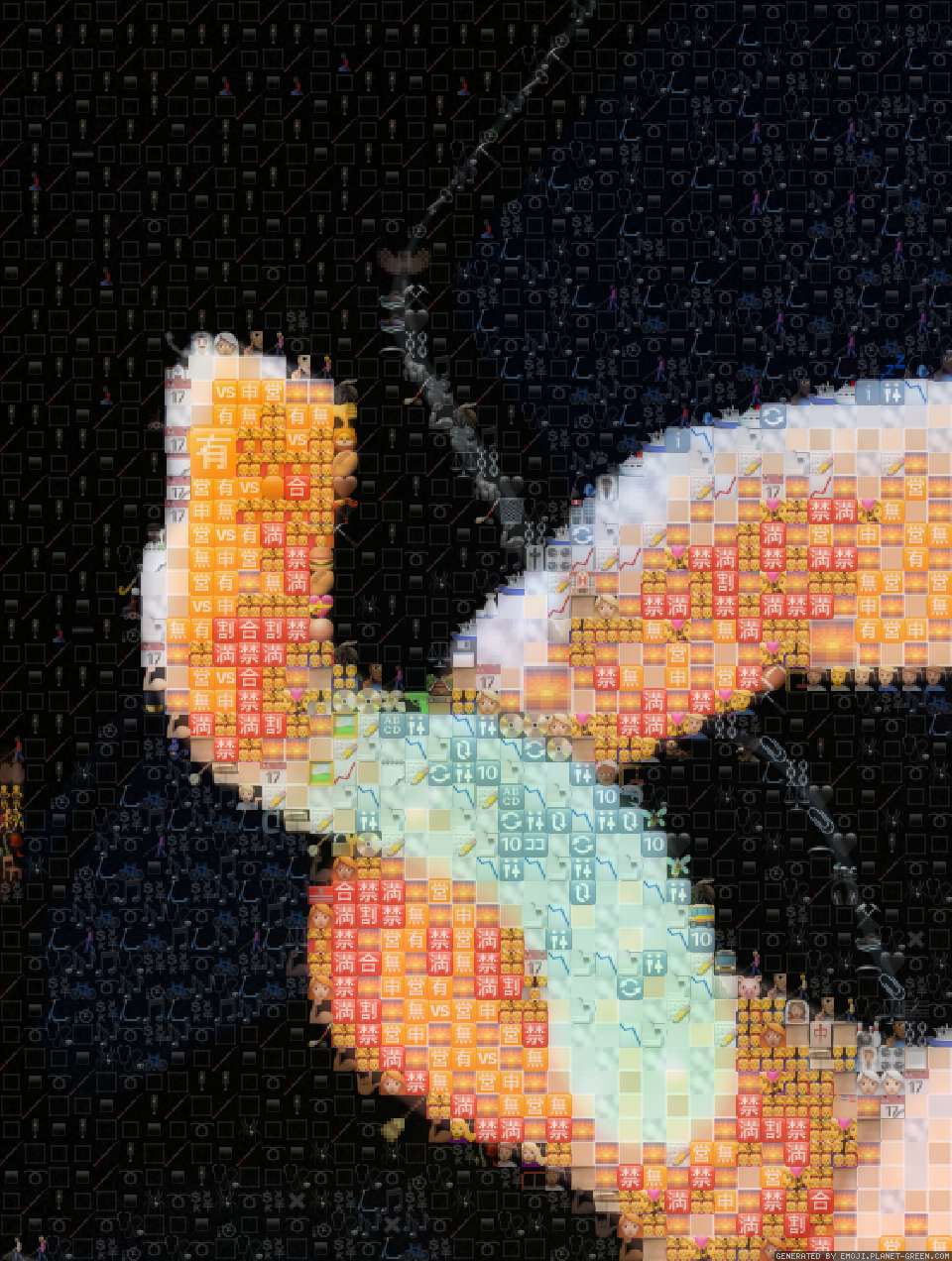 Trolli by Rippedrick | 🖼Emoji Mosaic🎉