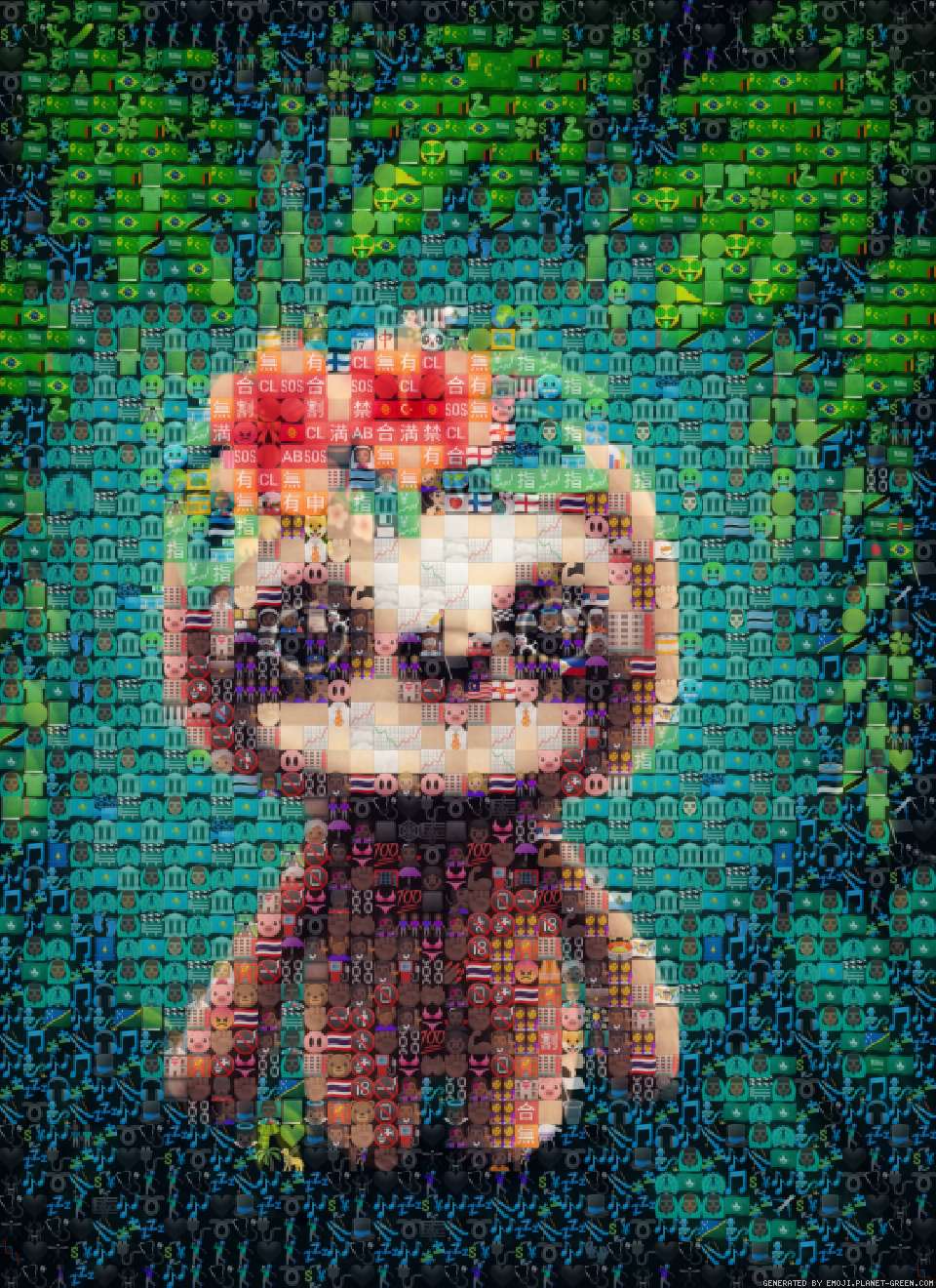 Cute girl sloth by Bexnook | 🖼Emoji Mosaic🎉