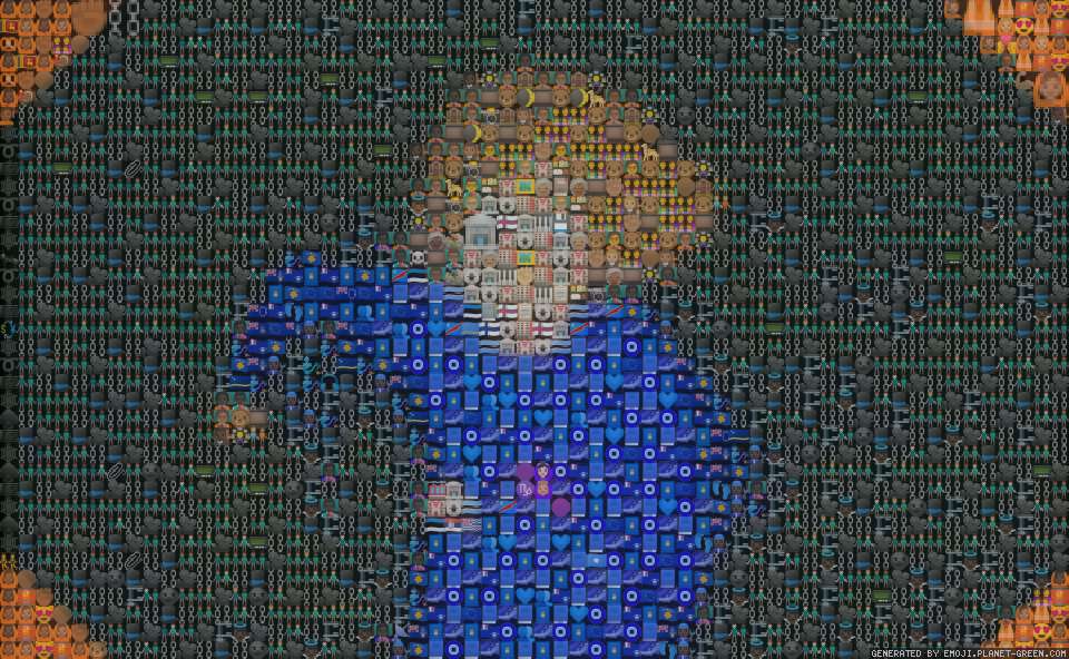 Burning up by Burningman | 🖼Emoji Mosaic🎉