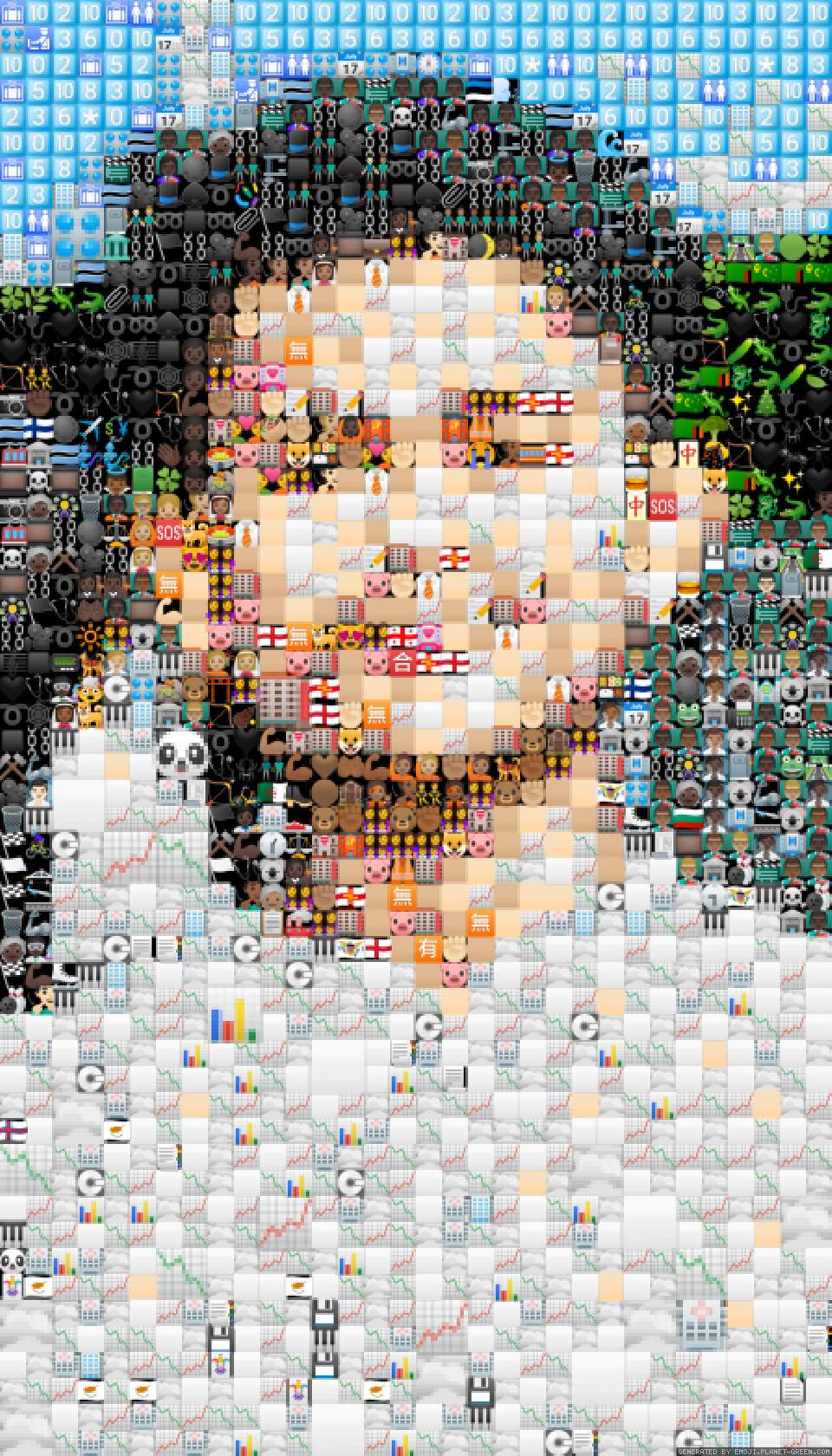Nothing by (No Name) | 🖼Emoji Mosaic🎉