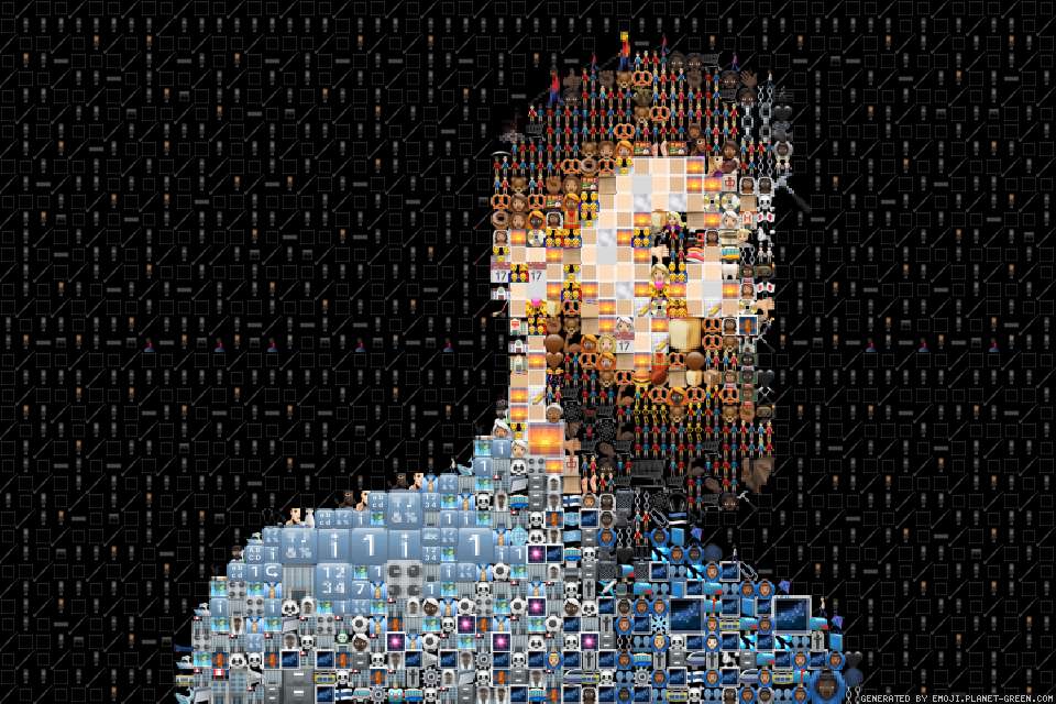 x by x | 🖼Emoji Mosaic🎉