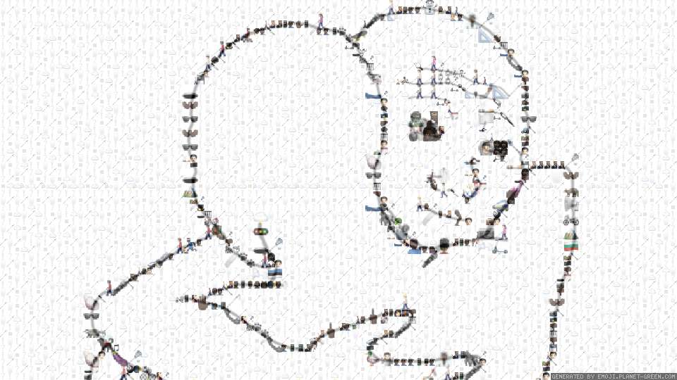 Bojak by क्वांडेल डिंगल | 🖼Emoji Mosaic🎉