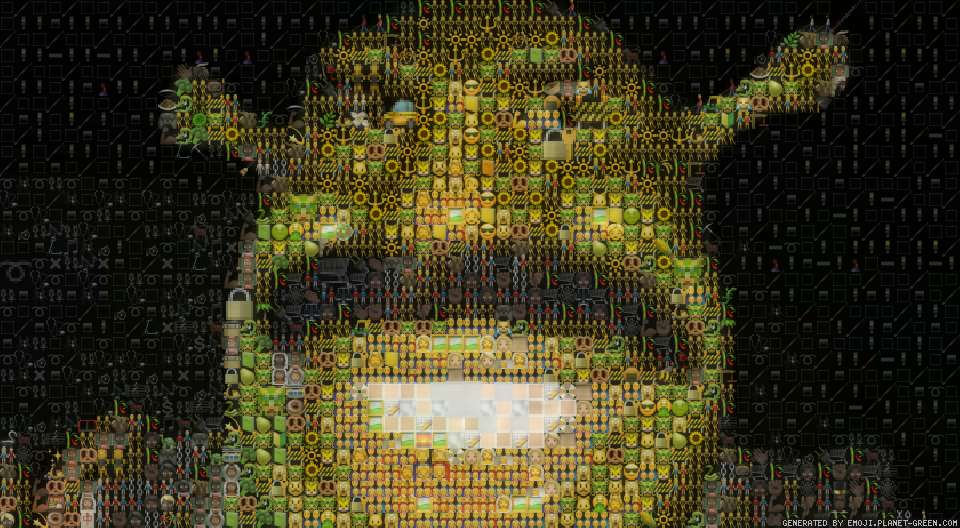 shrek by hello | 🖼Emoji Mosaic🎉