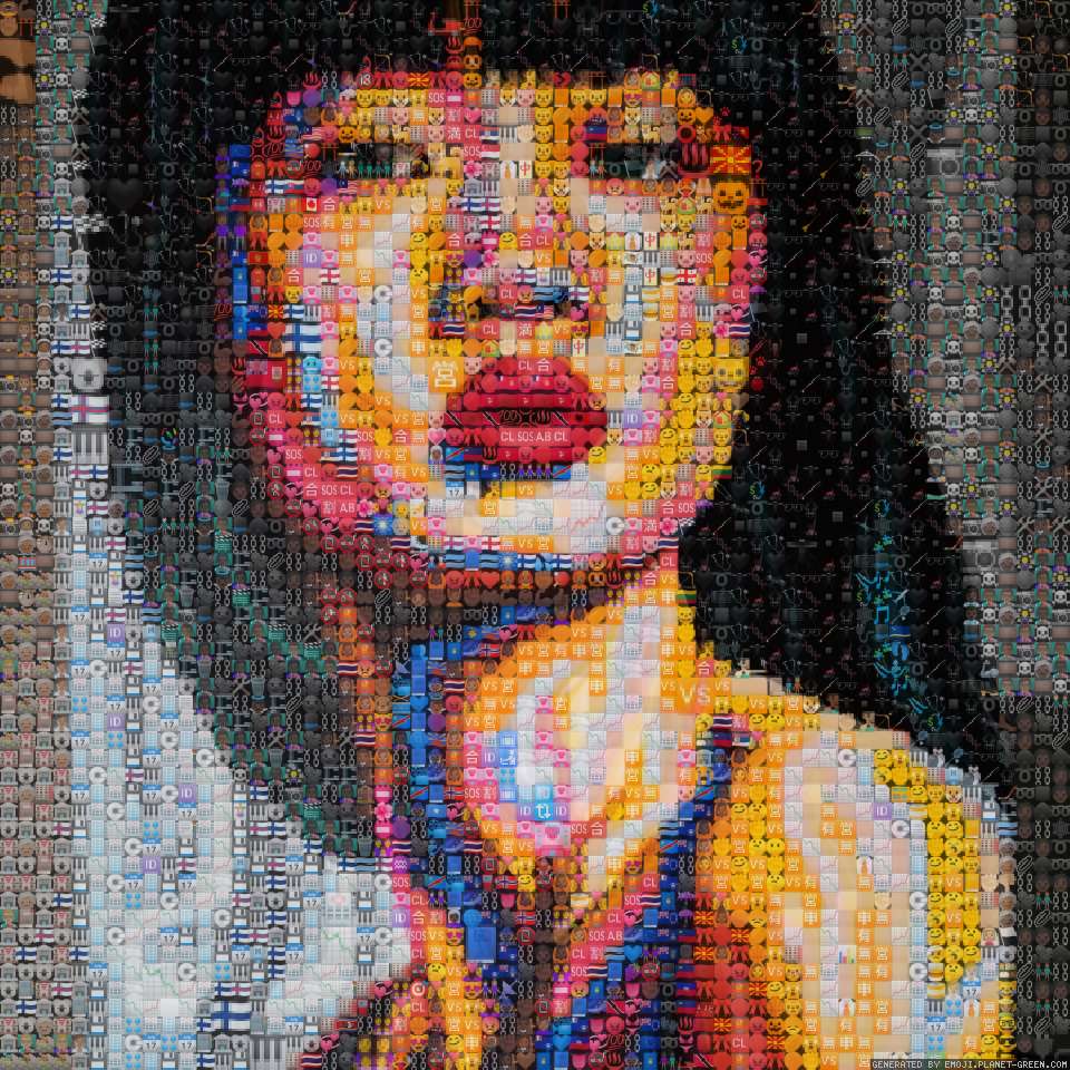 line by kaley begal art | 🖼Emoji Mosaic🎉