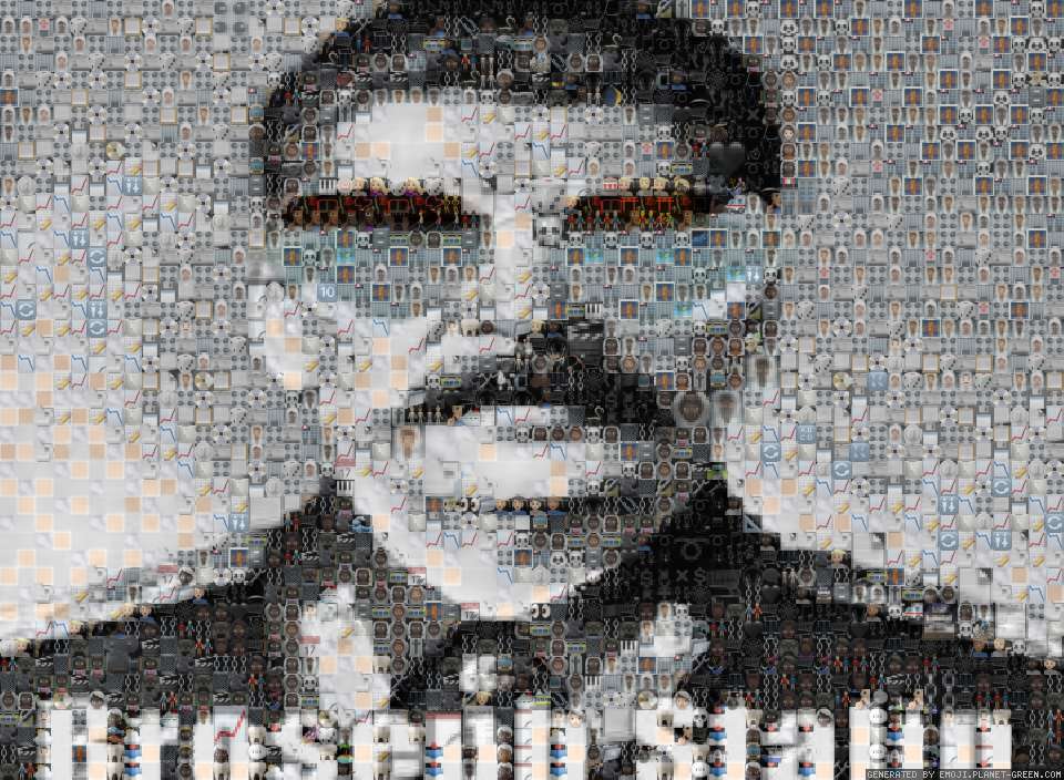 Broseph Stalin by Anonymous | 🖼Emoji Mosaic🎉