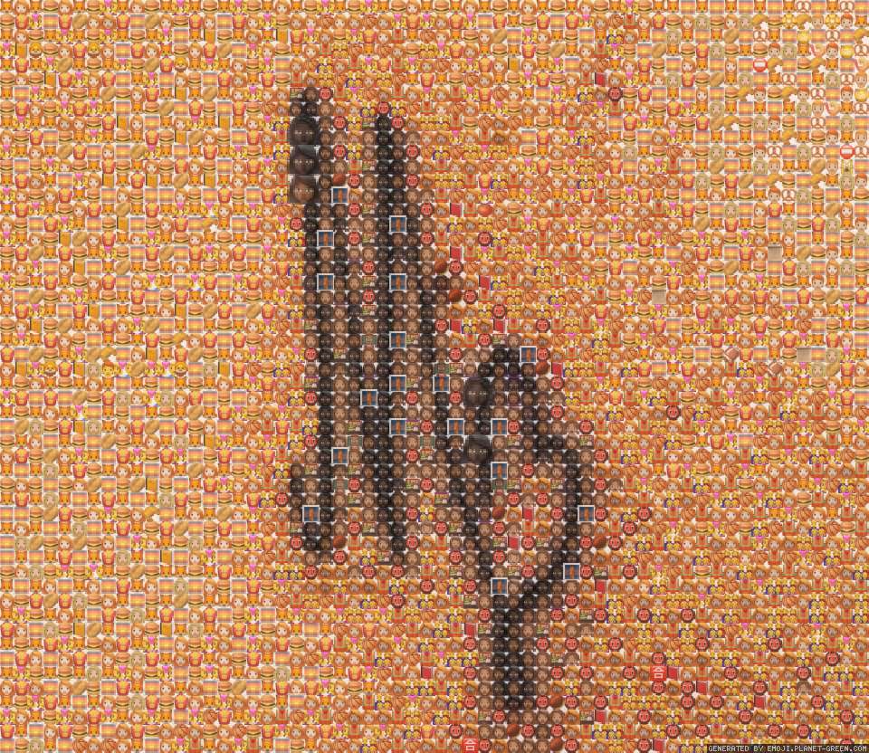 123 by Calou | 🖼Emoji Mosaic🎉