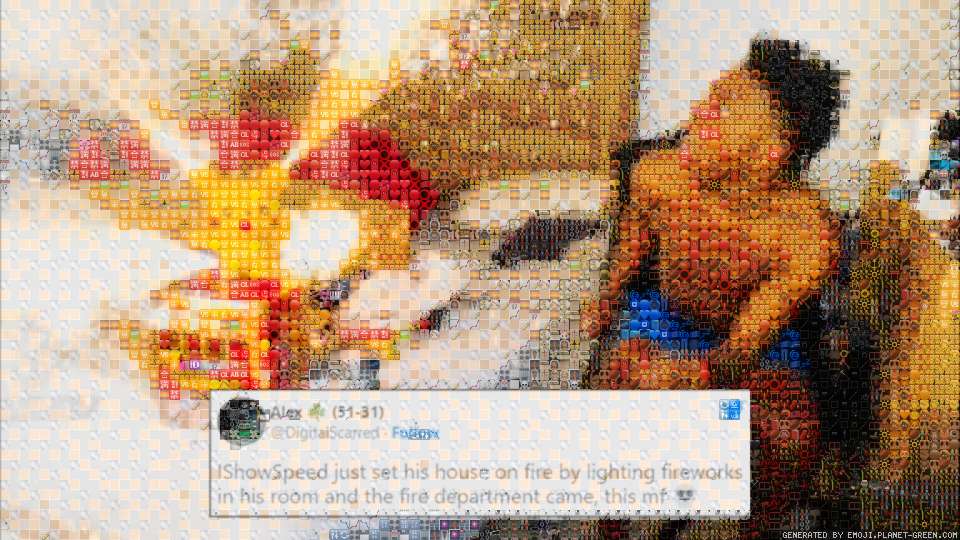 Speed firework by rockyxd3 | 🖼Emoji Mosaic🎉