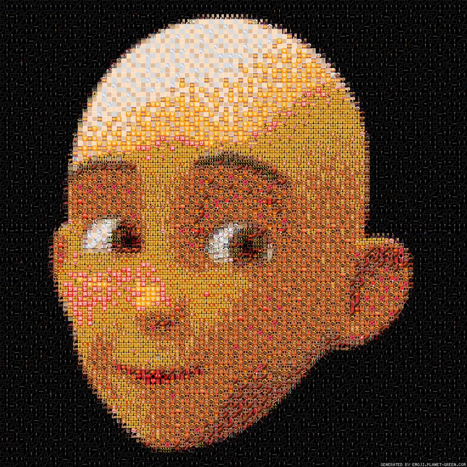 Keloğlan by UwU | 🖼Emoji Mosaic🎉