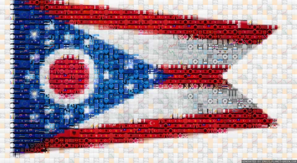 Ohio by Mr Beast | 🖼Emoji Mosaic🎉