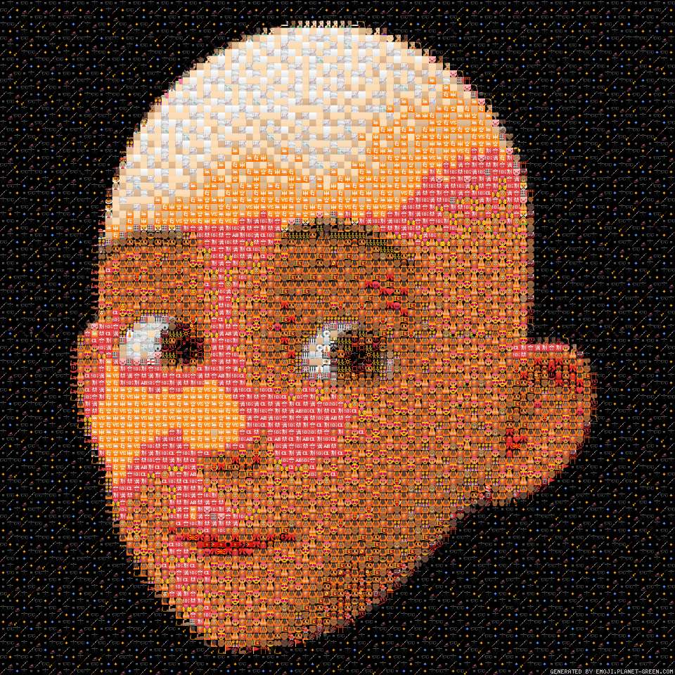 Keloğlan by UwU | 🖼Emoji Mosaic🎉