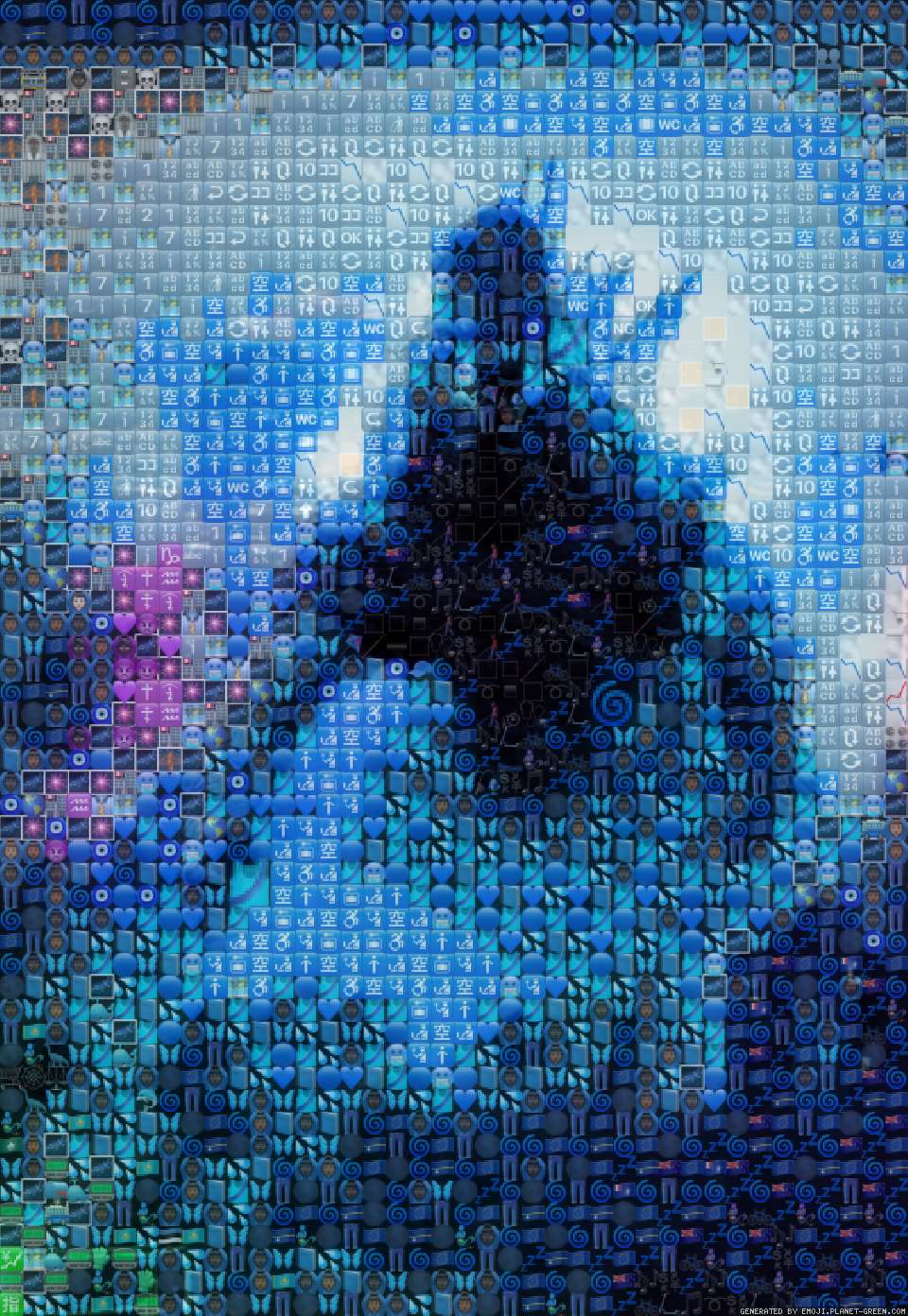 Just for fun by Mv goji | 🖼Emoji Mosaic🎉