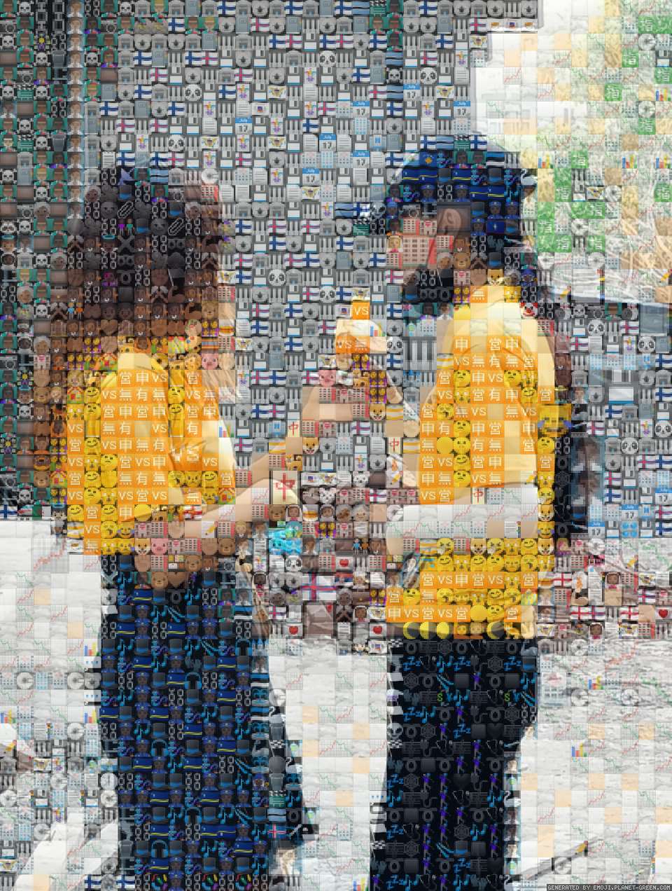 H by V | 🖼Emoji Mosaic🎉