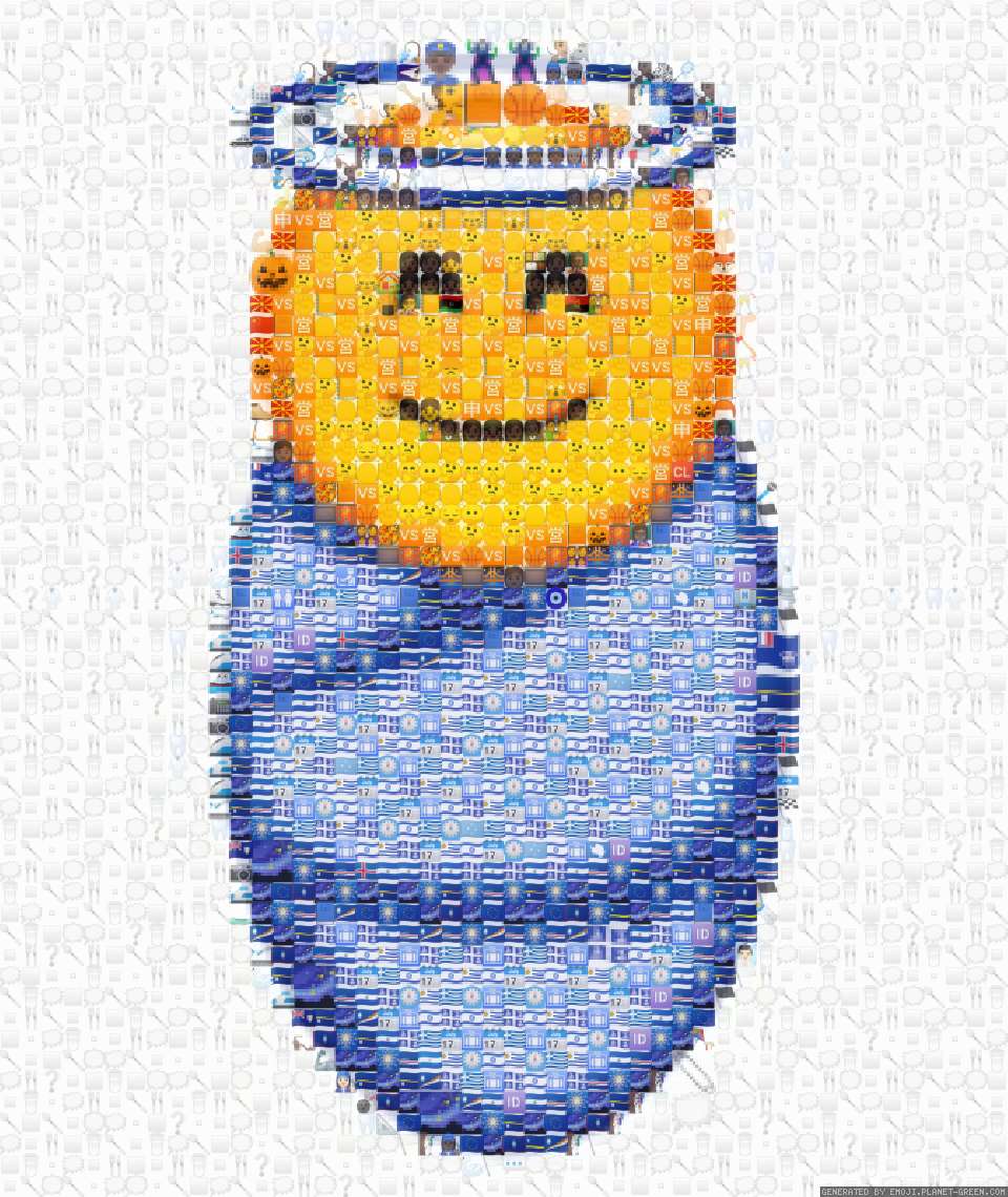 JESUS by ROBO | 🖼Emoji Mosaic🎉