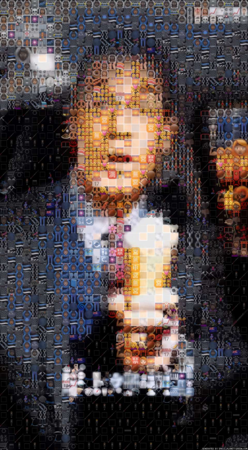 John Xina doing bing chilling by Dennis551103 | 🖼Emoji Mosaic🎉