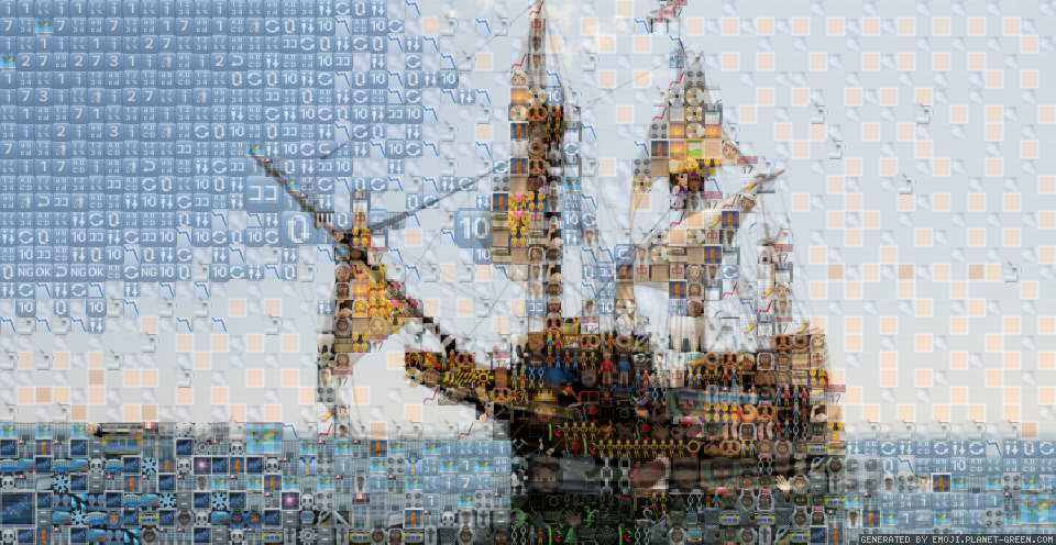 The Mayflower by Dennis551103 | 🖼Emoji Mosaic🎉