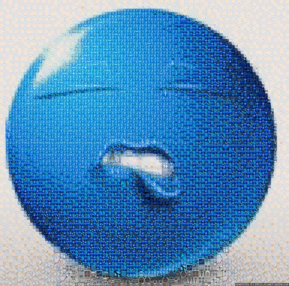 bule Sheesh by augh | 🖼Emoji Mosaic🎉