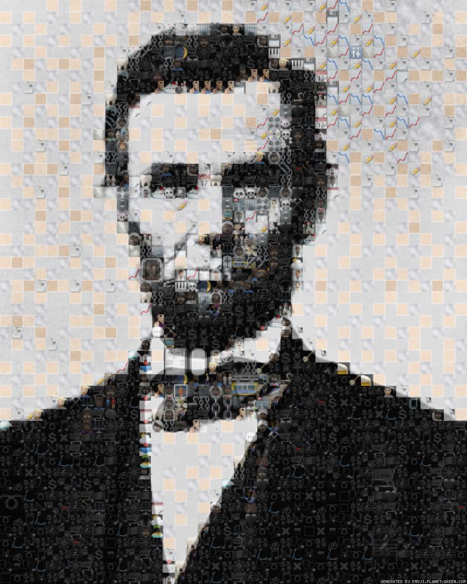 Abraham Lincoln by Dennis551103 | 🖼Emoji Mosaic🎉
