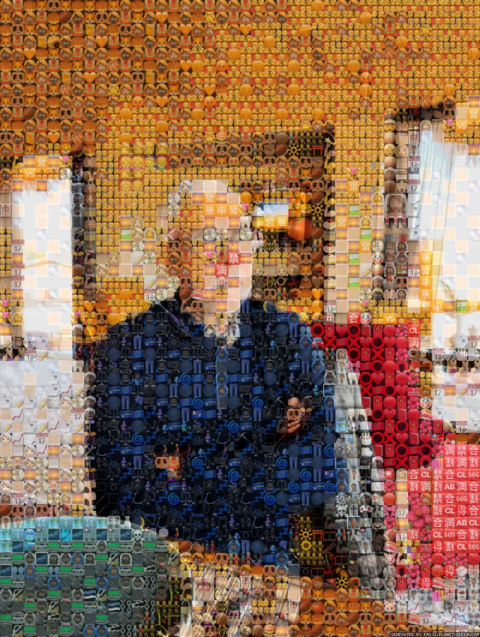 Peace by Jiji | 🖼Emoji Mosaic🎉