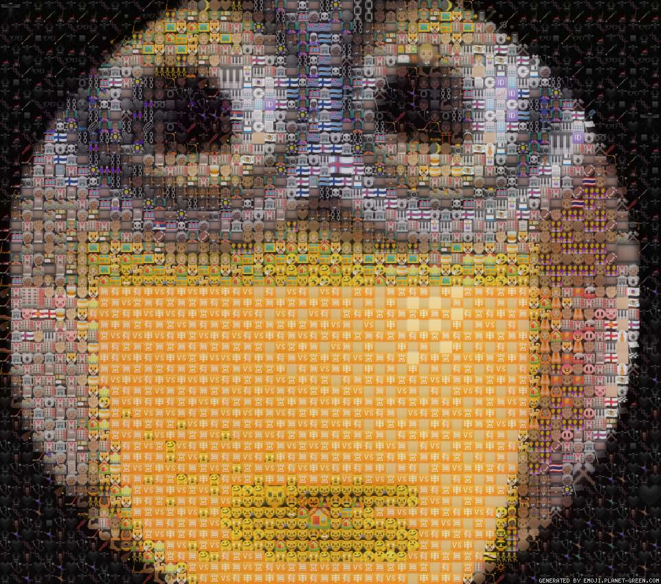 Minion by Wiwsan | 🖼Emoji Mosaic🎉