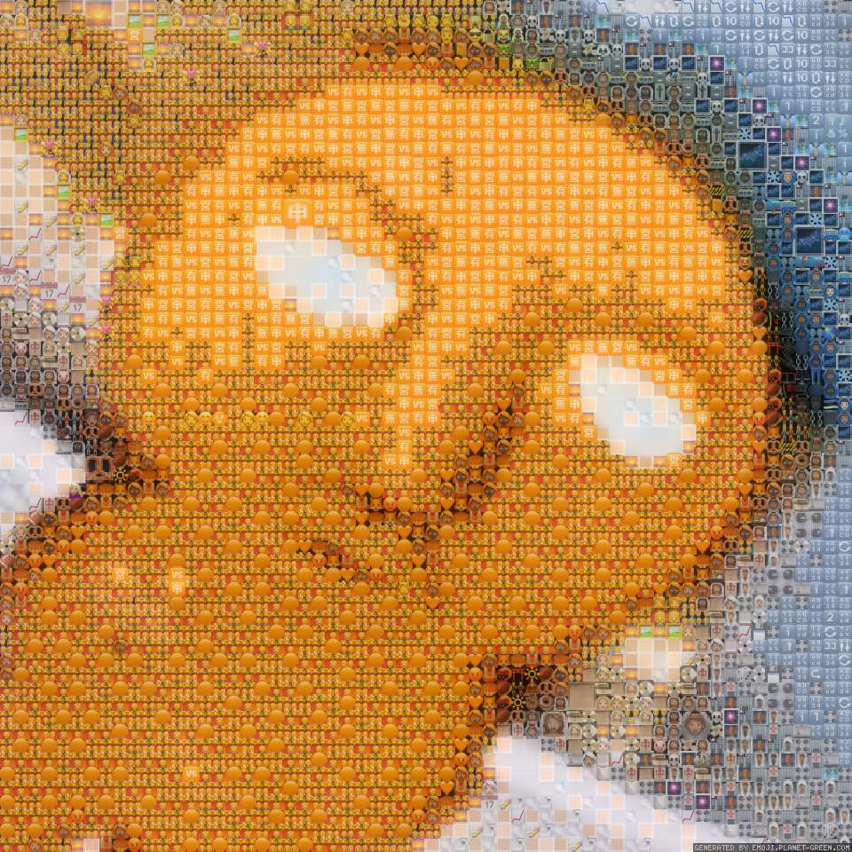 gingerbread man by gingerbread man | 🖼Emoji Mosaic🎉