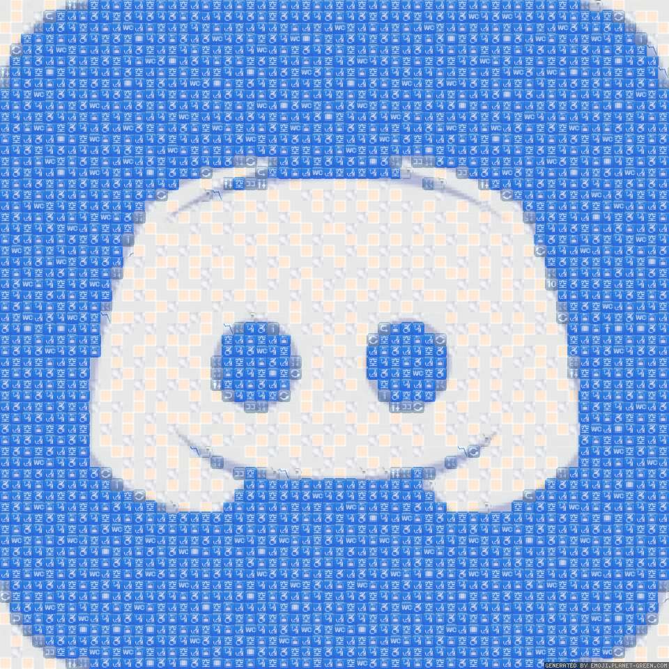 Discord by Big Momma | 🖼Emoji Mosaic🎉