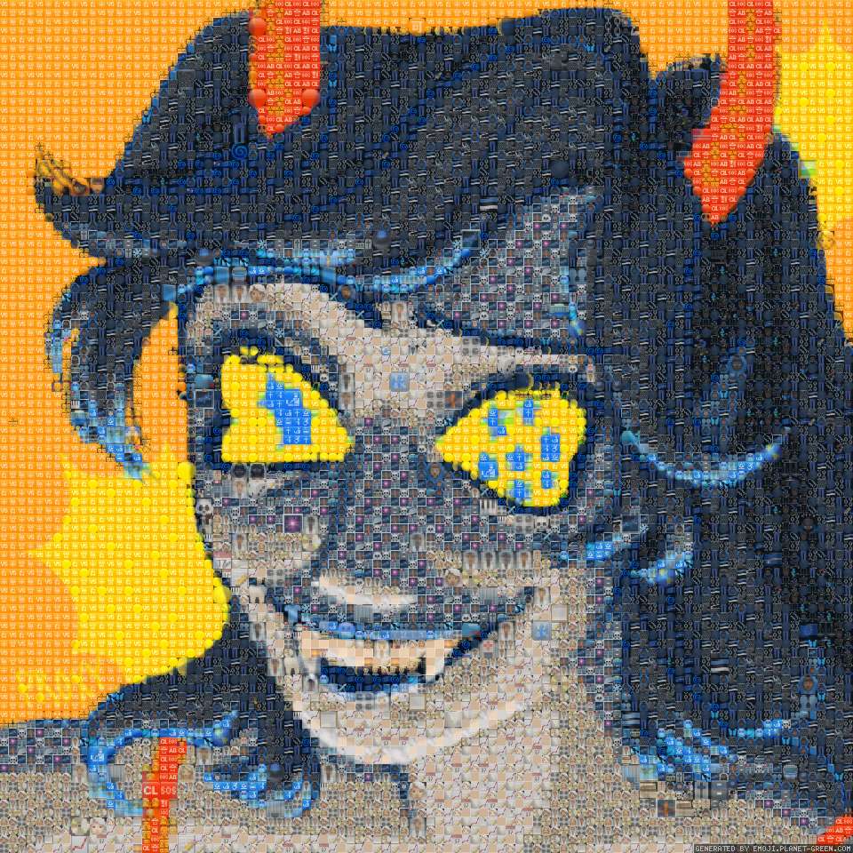 vriska by k | 🖼Emoji Mosaic🎉