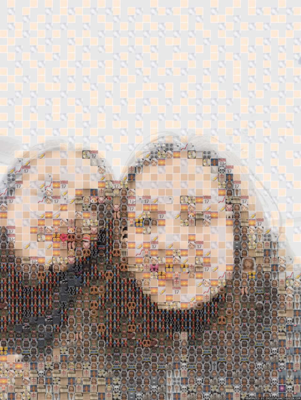 💙💙💙💛💙💔💘💕💞💓💖💟💘☮💘💝🕉🕎✡ by Karinocha | 🖼Emoji Mosaic🎉