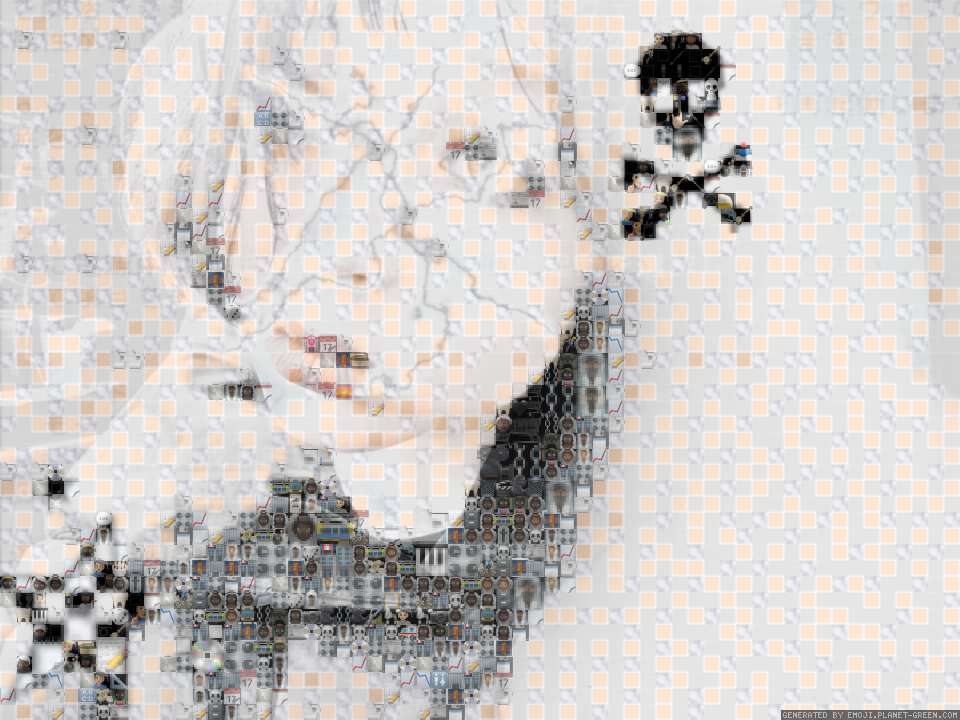 64 by ксюша | 🖼Emoji Mosaic🎉