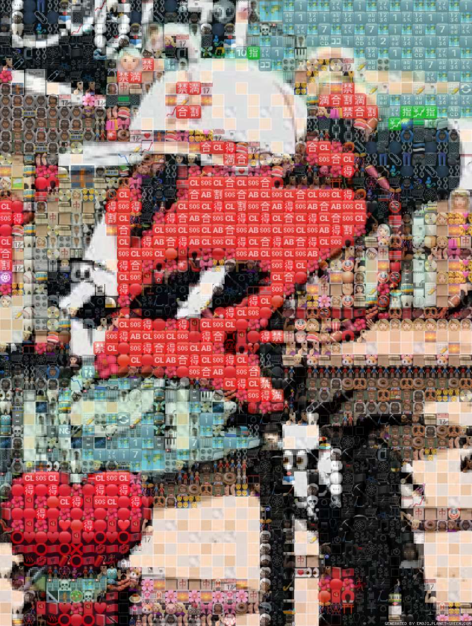 blitz (Loo Loo Land outfit) by blitzIMP | 🖼Emoji Mosaic🎉