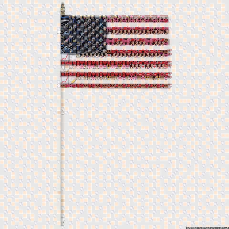 merica by todddddd | 🖼Emoji Mosaic🎉