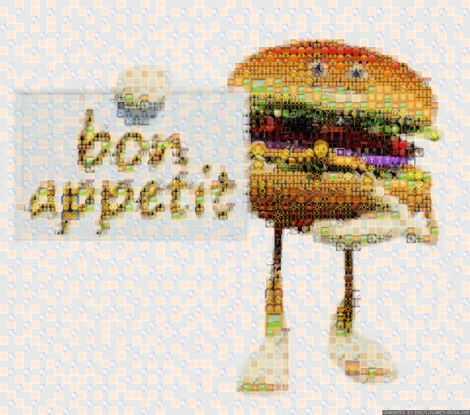 bone apple teeth by walter white(REAL) | 🖼Emoji Mosaic🎉