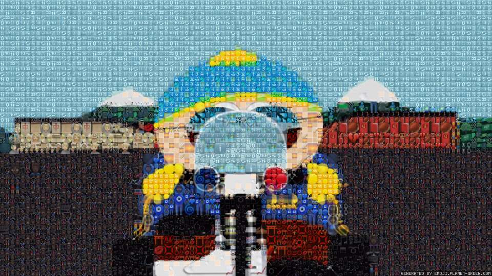 Eric Catman by HAMBORGER | 🖼Emoji Mosaic🎉