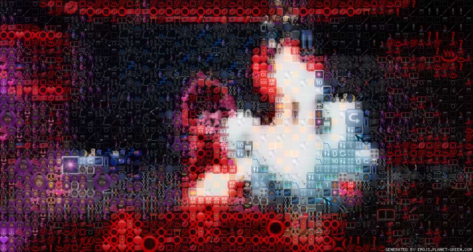Doll and Uzi by ... | 🖼Emoji Mosaic🎉