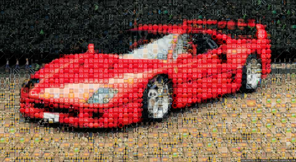 F40 by Peti | 🖼Emoji Mosaic🎉